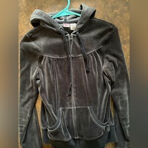 SO Charcoal Zip-Up Hoodie and Sweatpant